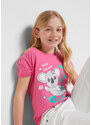 bonprix Dívčí tričko (2 ks v balení) Fialová