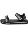 Dětské sandály Karl Lagerfeld černá barva