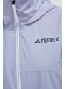 Outdoorová bunda adidas TERREX Multi fialová barva