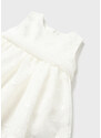 Dívčí slavnostní šaty bez rukávů MAYORAL, bílé WEDDING