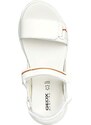 Sandály Geox D SORAPIS GRIP dámské, bílá barva, na platformě, D35TBB 04611 C1000