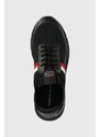 Sneakers boty Tommy Hilfiger PREMIUM LIGHTWEIGHT RUNNER KNIT černá barva