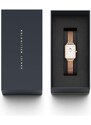 Hodinky Daniel Wellington Quadro Pressed růžová barva