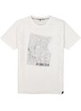 Pánské triko GARCIA mens T-shirt ss 50 white