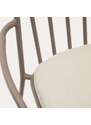 Lila kovová jídelní židle Kave Home Bramant