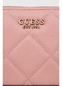 Kabelka Guess růžová barva