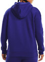 Mikina s kapucí Under Armour Essential Fleece Hoodie-BLU 1373033-468