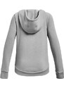 Mikina s kapucí Under Armour Rival Fleece LU FZ Hoodie-GRY 1373130-012