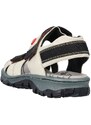 Sandály sportovního střihu Rieker 68851-80 bílá