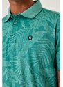 Pánské polo GARCIA mens polo ss 2566 seafoam