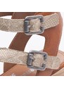 RIEKER Dámské sandály REMONTE D3052-24 hnědá