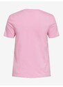 Růžové tričko ONLY Daphne - Dámské