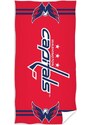 TipTrade (CZ) Hokejová bavlněná osuška NHL Washington Capitals - 100% bavlna - 70 x 140 cm