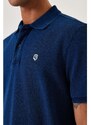 Pánské polo GARCIA mens polo ss 1050 indigo