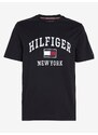 Černé pánské tričko Tommy Hilfiger - Pánské