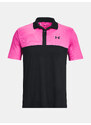 Under Armour Tričko UA Perf 3.0 Color Block Polo-BLK - Pánské