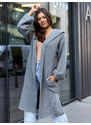 Anthracite cardigan By o la la cxp1128.anthracite