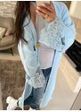 Blue cardigan By o la la cxp0720. R34