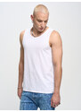 Big Star Man's Singlet T-shirt 152063 Cream-101