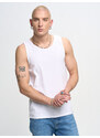 Big Star Man's Singlet T-shirt 152063 Cream-101