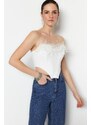 Dámský crop top Trendyol Ostrich