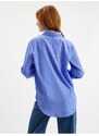 Modrá dámská pruhovaná košile JDY Ella - Dámské