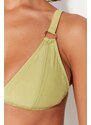 Trendyol Green Triangle Příslušenství Bikiny Top