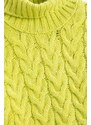 Koton Basic Turtleneck Knit Sweater Long Sleeve Soft Textured