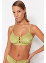 Trendyol Green Bralette Příslušenství Bikiny Top