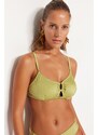 Trendyol Green Bralette Příslušenství Bikiny Top