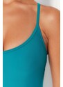 Trendyol Oil Round Neck Regular Leg Surfing Swimwear