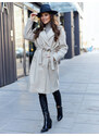 Coat beige By o la la cxp0968. R40