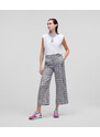 KALHOTY KARL LAGERFELD BOUCLE PANTS