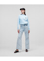 DŽÍNY KARL LAGERFELD WIDE LEG DENIM PANTS