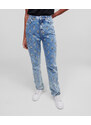 DŽÍNY KARL LAGERFELD KLXDISNEY PRINTED DENIM PANTS