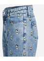 DŽÍNY KARL LAGERFELD KLXDISNEY PRINTED DENIM PANTS