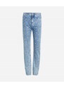 DŽÍNY KARL LAGERFELD KLXDISNEY PRINTED DENIM PANTS