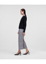 MIKINA KARL LAGERFELD BOUCLE PROFILE SWEATSHIRT