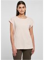 UC Ladies Dámské organické tričko s prodlouženým ramenem růžové
