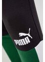 Tepláky Puma pánské, černá barva, s potiskem, 848007