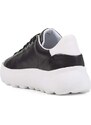 Kožené sneakers boty Geox Spherica Ec 4.1 černá barva, D35TCB 00085 C0127