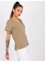 Khaki Mayflies blouse 1002.khaki