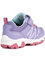 Dětské boty Geox fialová barva