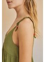 Šaty women'secret JAMAICA zelená barva, midi, oversize, 5545114