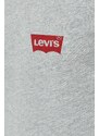 Bavlněné tričko Levi's 2-pack černá barva, s potiskem