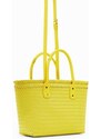 Dámská kabelka DESIGUAL BASKET BRAIDED ZAIRE 8018 YELLOW