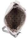 Letní kabelka s plastickým dekorem motýlků Rieker H1515-40 šedá