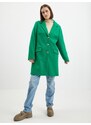 Orsay Zelený dámský kabát - Dámské