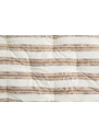 Madam Stoltz Bavlněná matrace Printed Off white/Cinnamon 60 x 100 cm