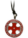 imago Amulet Kříž templářů
